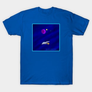 Spaceship Exploring T-Shirt